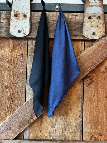 Jacquard Silk Scarf (20"x20")