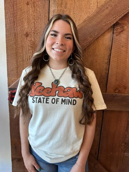 CLEARANCE YeeHaw State Of Mind Tee