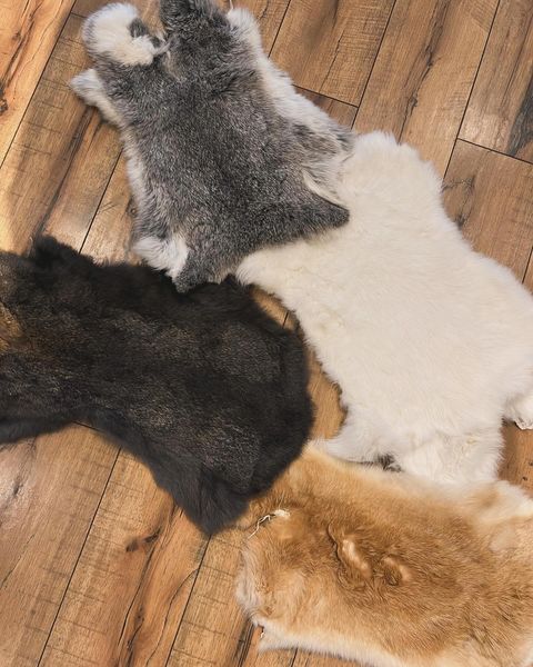 Natural Rabbit Fur