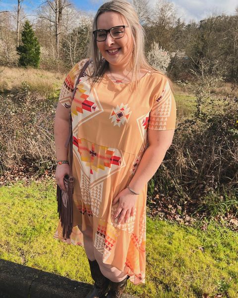 Southwest Sunrise Dress