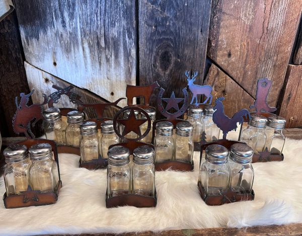 Iron Salt & Pepper Holder