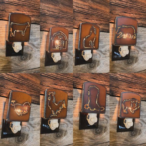 Iron Night Lights (15 styles)