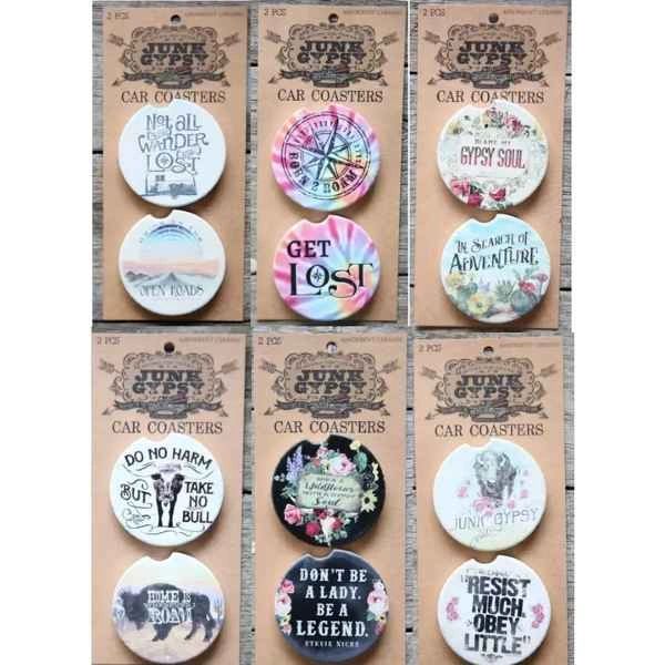 Junk Gypsy Car Coaster