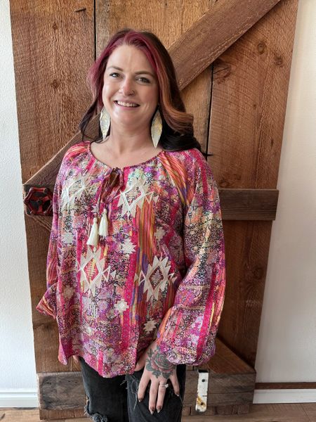 CLEARANCE Painted Desert Blouse
