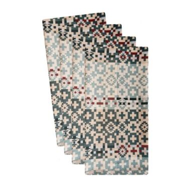 Pendleton Blue Ridge Woven Napkins (Set of 4)