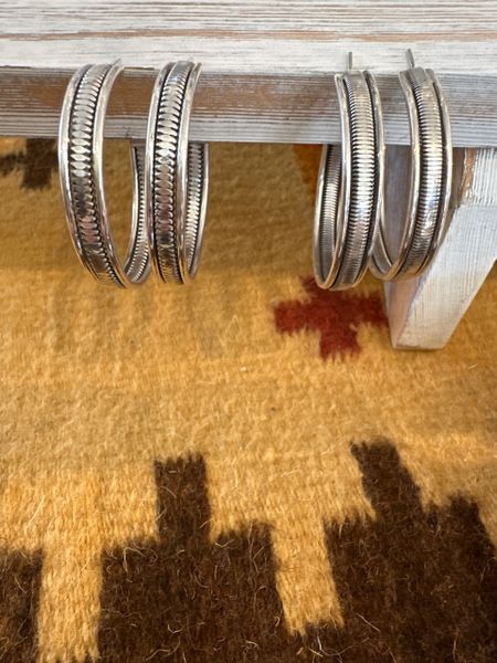 Sterling Silver Hoop Earrings
