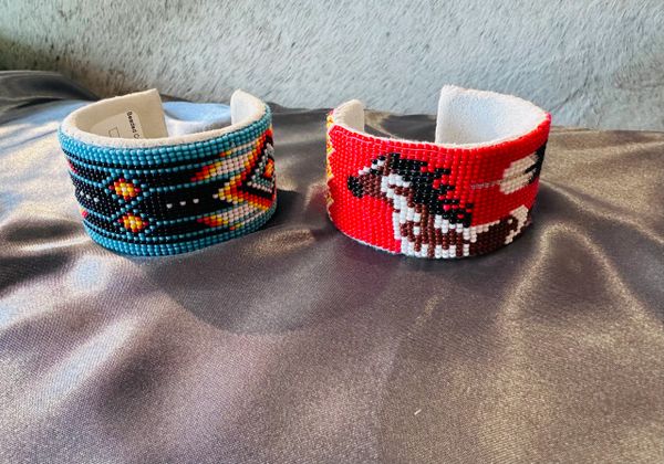 Handmade Beaded Cuffs