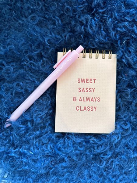 Sweet Sassy & Always Classy Mini Notebook