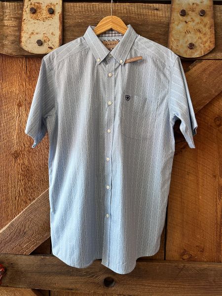 Welburn Air Blue Short Sleeve Shirt