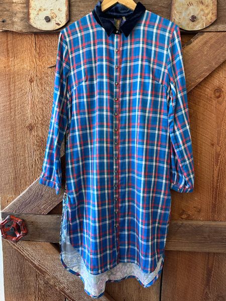Clearance Plaid Is The Way Dress