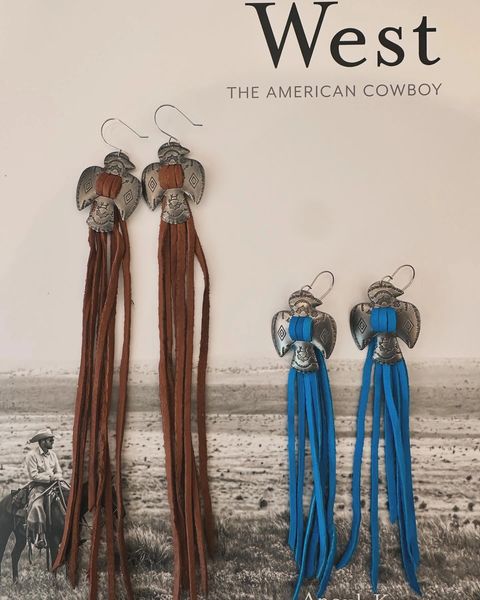 Arlee Thunderbird Tassel Earrings