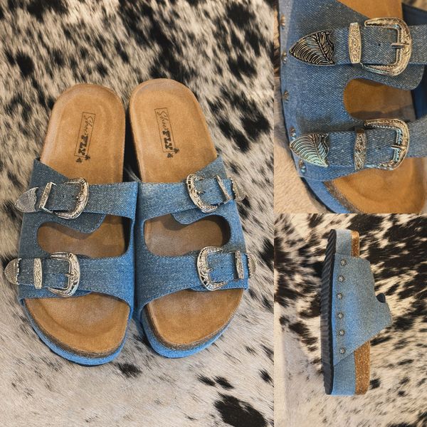 Platinum Buckle Shoes