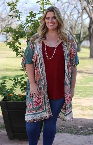 Harrison Kimono PLUS ONLY