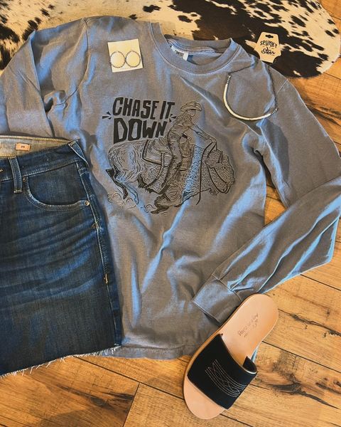 Chase it Down LS Tee