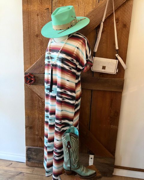 Micaela Aztec Dress