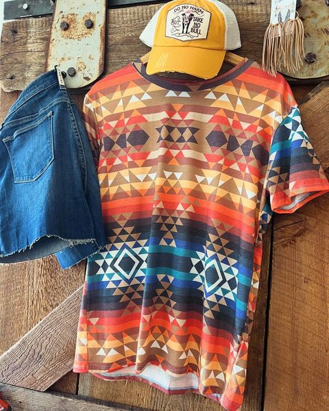 CLEARANCE Dora Aztec SS Shirt