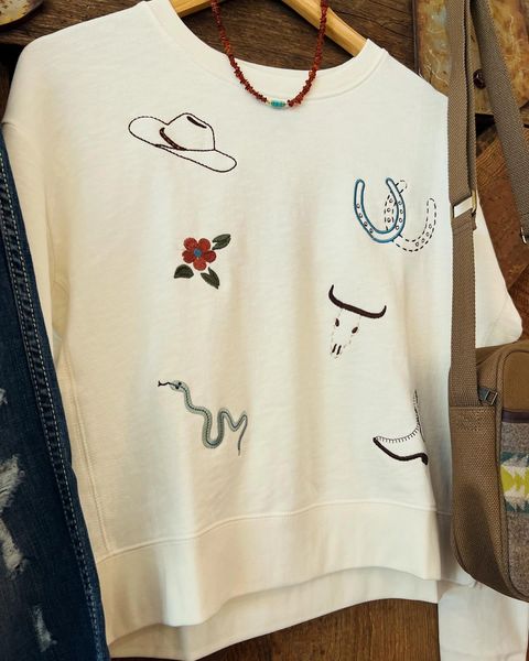 Pendleton Western Graphic French Terry Pullover