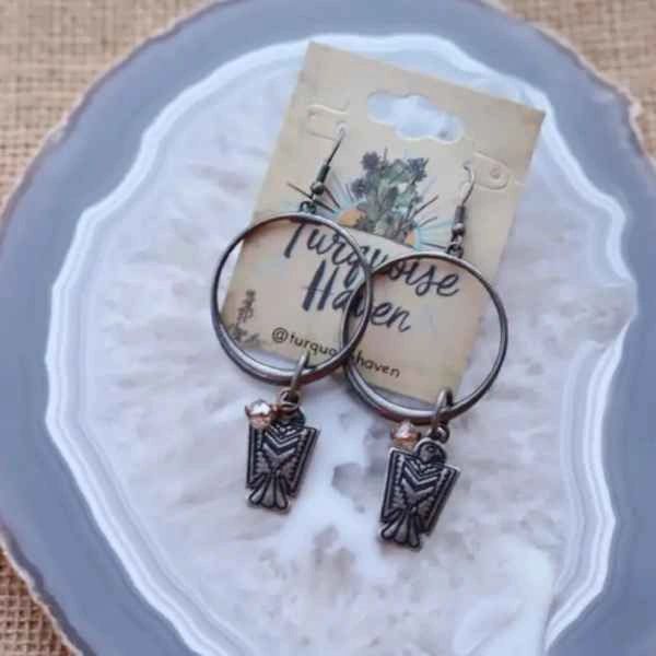 Thunderbird Charm Earrings