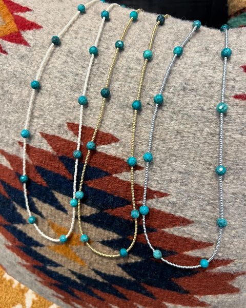 Bead Turquoise Necklace