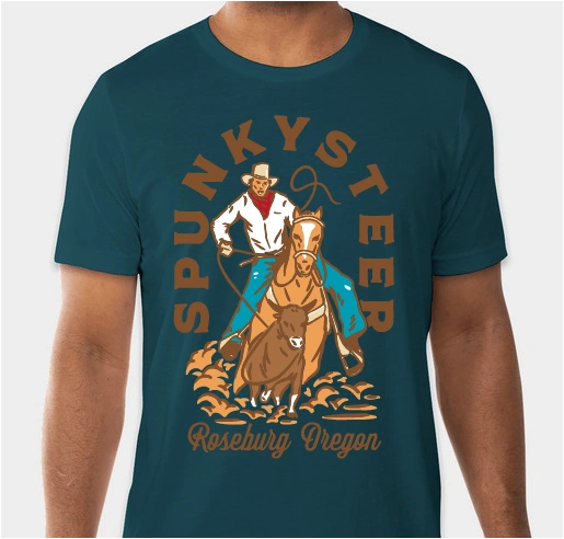 Atlantic Cowboy Spunky Steer Tee