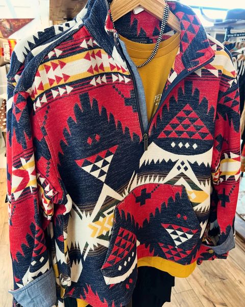 Pendleton Half Zip Chamois Pullover