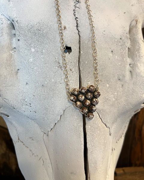 Wild Horse Triangle Necklace