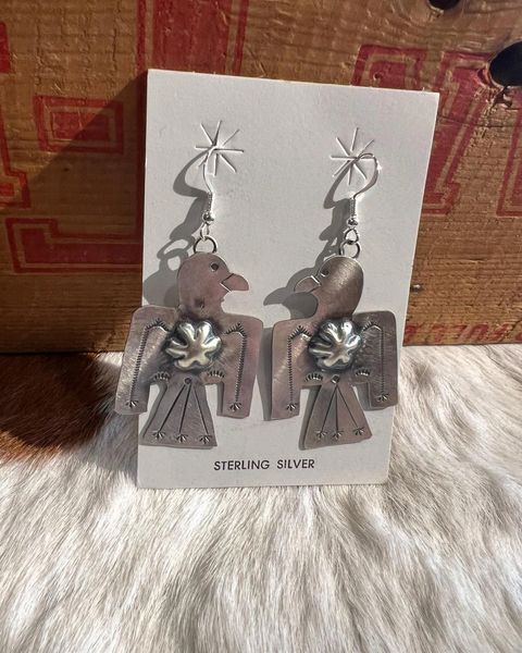 Navajo Thunderbird Earrings