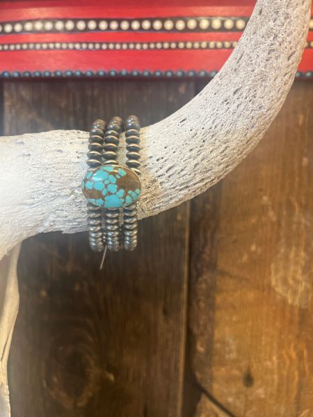 3 Strand with Turquoise Bracelet