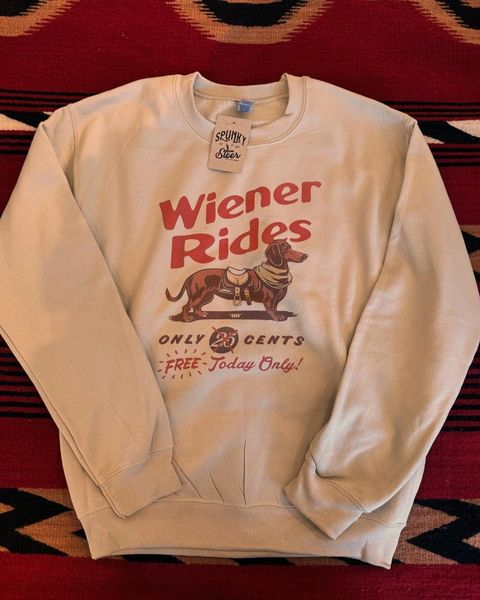 Wiener Ride Crewneck