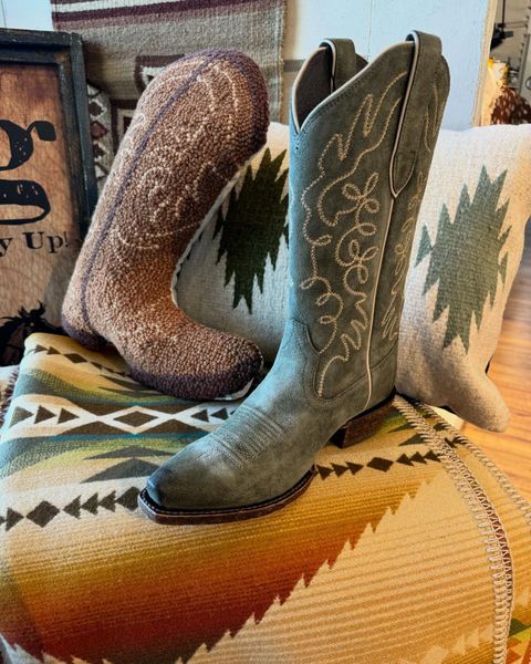 Jukebox Western Boot Olive