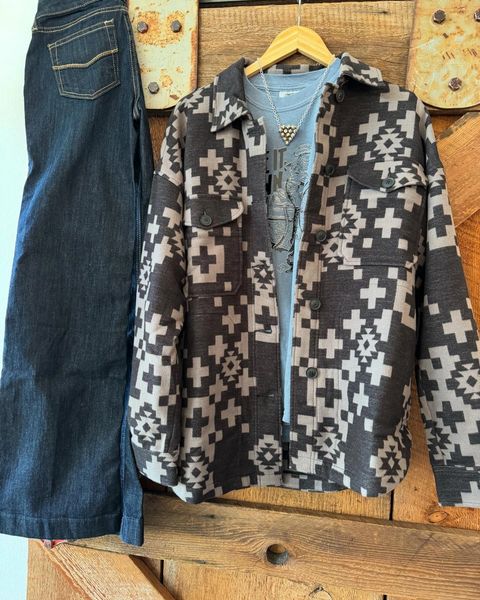 Pendleton Cross Cotton Shacket