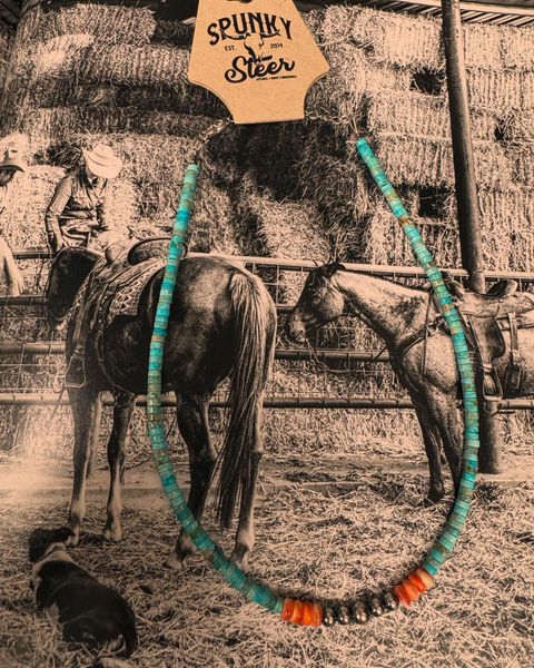 Summer Navajo Choker Spiny & Turquoise