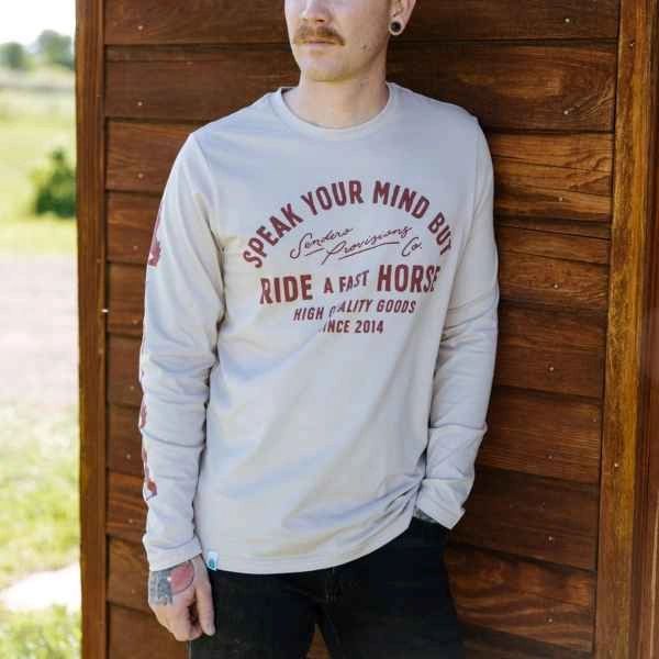 Fast Horse Long Sleeve Shirt