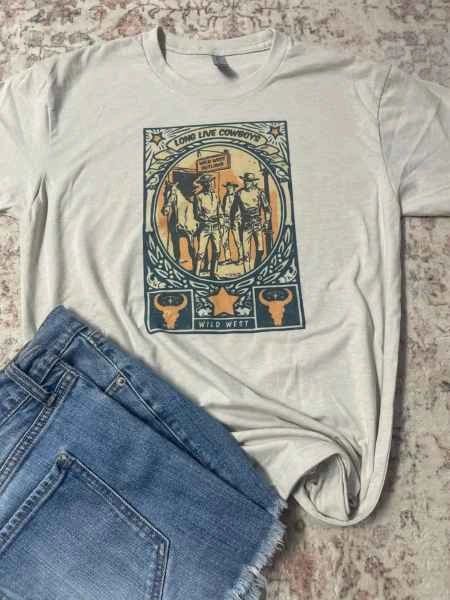 Long Live Cowboys Tee