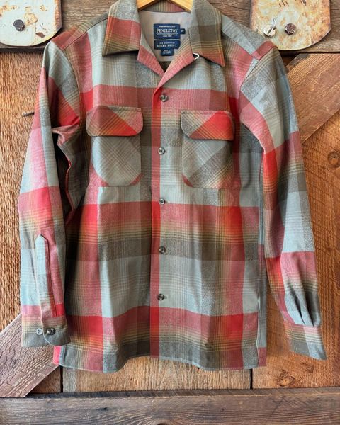 Pendleton Board Shirt Tan/Red