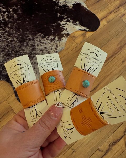 Leather Scarf Slide