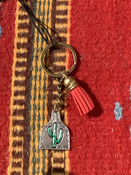 Vintage Silver Keychain