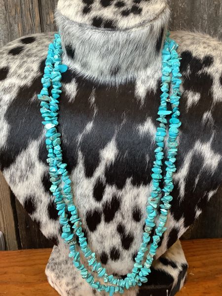 Turquoise Rope Necklace