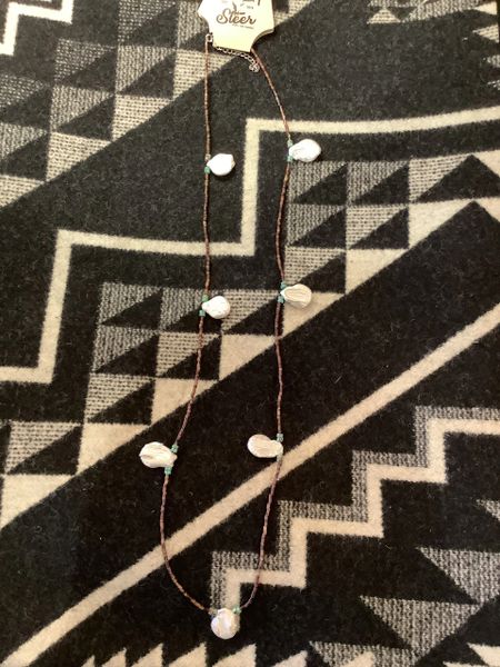 Fresh Water Pearl Necklace 38”