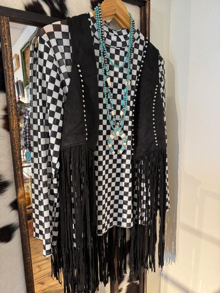 Saint Fringe Vest