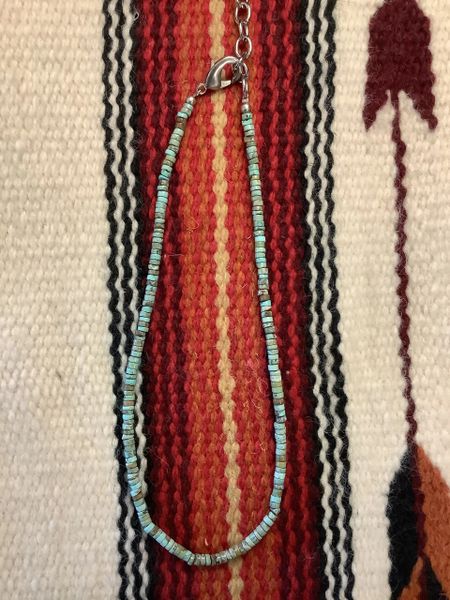Heshi Sage Turquoise Necklace 2mm
