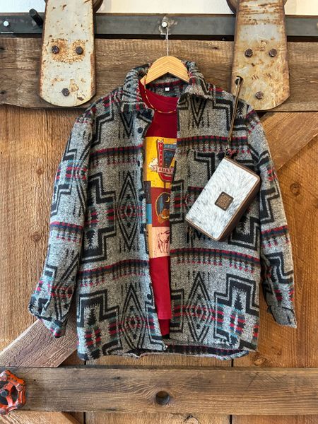Western Aztec Pattern Jacket