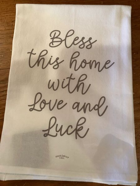 Bless This Home Tea Towel