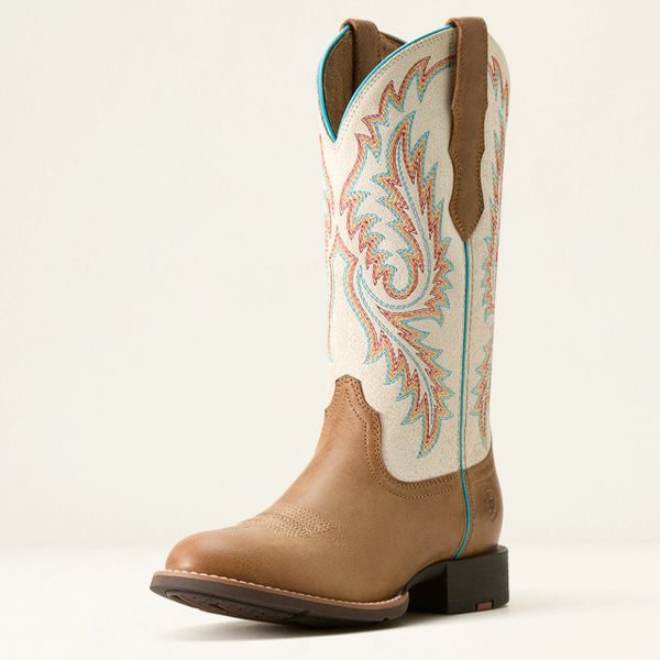 Ariat Round Up W Toe StretchFit Sandstorm