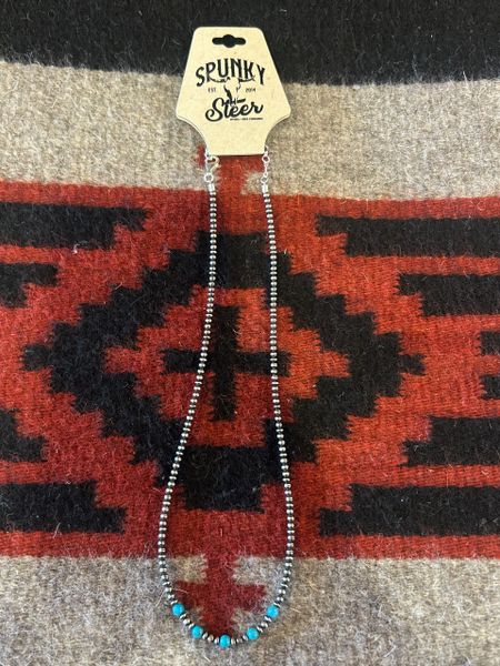 Navajo Necklace w\ Turquoise Beads