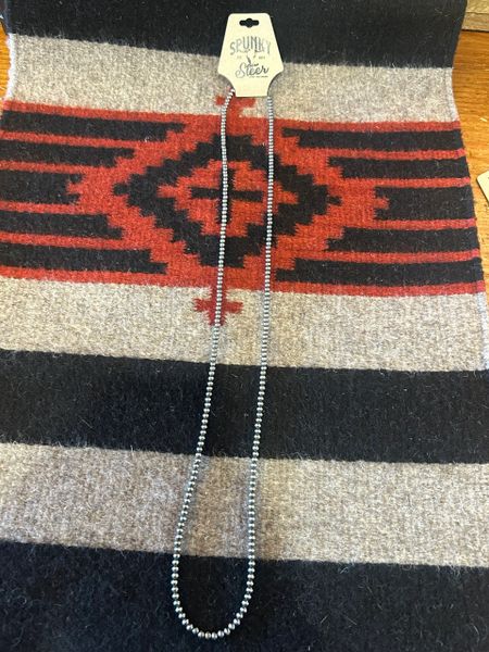 Navajo Pearl Long Necklace