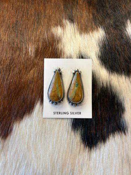 Boulder Turquoise Earrings