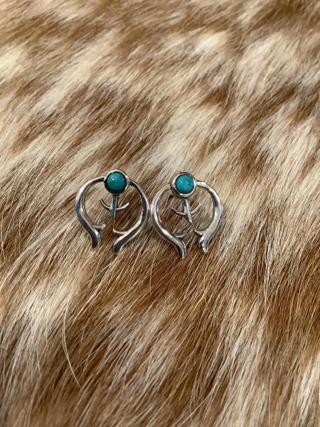 Sterling Silver Naja Studs