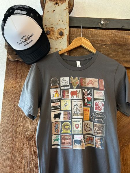 Western Matchbooks Asphalt Shirt