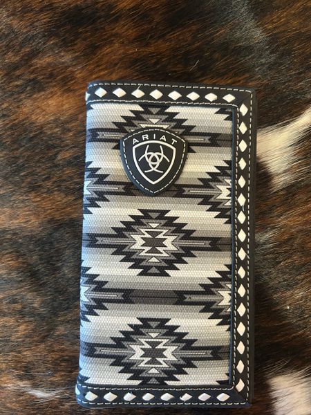 Black & White Aztec Wallet